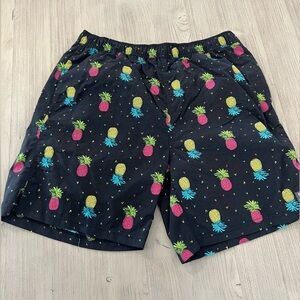 Pineapple print swim trunks from Saxx